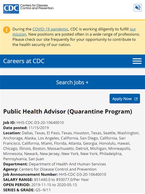 bureau of quarantine hiring|Bureau of Quarantine Hiring Job Openings .